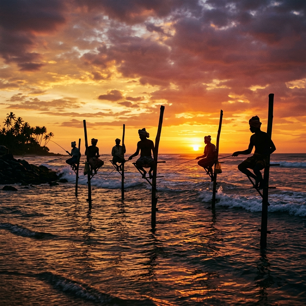 Stilt Fishermen